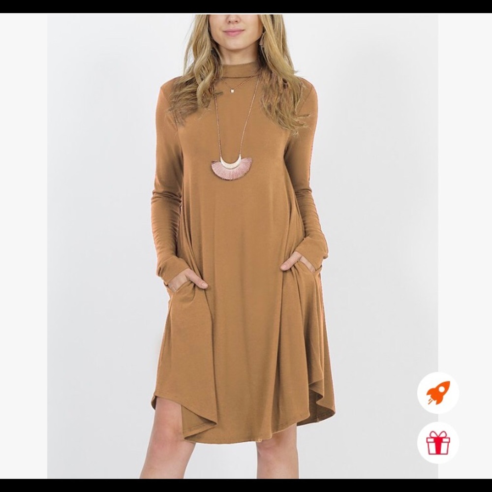 NWT Mock neck Dress